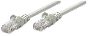 Intellinet 318976 RJ45 Netwerkkabel, patchkabel CAT 5e U/UTP 2.00 m Grijs 1 stuk(s)