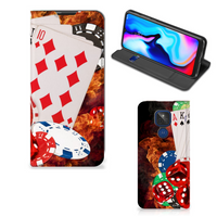 Motorola Moto G9 Play Hippe Standcase Casino - thumbnail