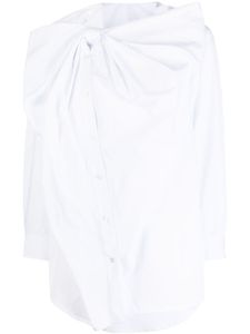 JNBY chemise à détail de nœud - Blanc