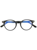 TOM FORD Eyewear lunettes de vue à monture ronde - Noir