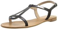 Les Tropéziennes par M. Belarbi Hamat Sandalen voor dames, Zwart Noir Serpent, 38 EU