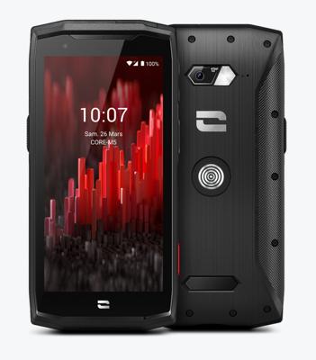 Crosscall Core M5 LTE outdoor smartphone 64 GB 12.6 cm (4.95 inch) Zwart Android 11 Hybrid-SIM