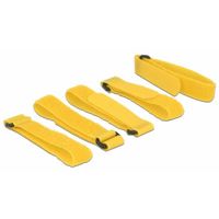 DeLOCK Kabelbinders met klittenband, 5 stuks kabelbinder L 300 mm x B 20 mm - thumbnail