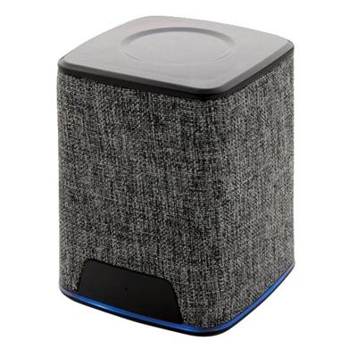 Xd Collection Speaker Light Up Bluetooth 14 Cm Abs Grijs 2-delig