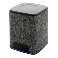 Xd Collection Speaker Light Up Bluetooth 14 Cm Abs Grijs 2-delig
