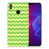 Honor 8X TPU bumper Waves Green