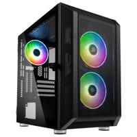 Kolink CITADEL MESH RGB Micro-tower Gaming-behuizing Zwart