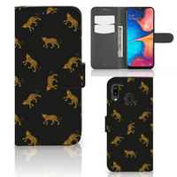 Telefoonhoesje met Pasjes voor Samsung Galaxy A30 Leopards