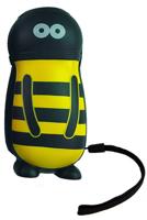 Toys Amsterdam zaklamp Bij 12 cm geel