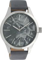 OOZOO Timepieces Horloge Blauw/Grijs | C10074