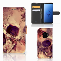 Telefoonhoesje met Naam Samsung Galaxy S9 Skullhead