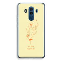 No rain no flowers: Huawei Mate 10 Pro Transparant Hoesje - thumbnail