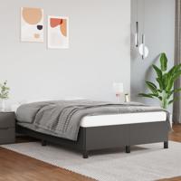 Bedframe kunstleer grijs 120x200 cm - thumbnail