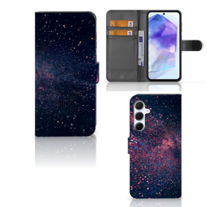 Samsung Galaxy A55 Book Case Stars