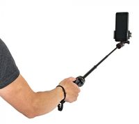 JOBY GripTight™ PRO TelePod™ Tripod 1/4 inch Werkhoogte: 20.8 - 63.5 cm Zwart Voor smartphones en GoPro, Incl. smartphonehouder - thumbnail