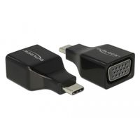 DeLOCK 63933 USB grafische adapter 1920 x 1080 Pixels Zwart - thumbnail