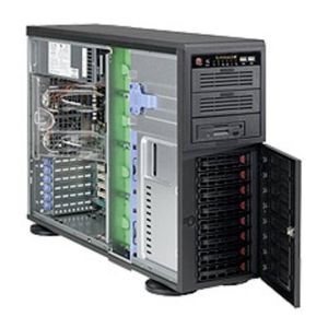 Supermicro CSE-743TQ-903B-SQ computerbehuizing Full Tower Zwart 903 W