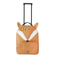 Trixie Mr. Fox Travel Trolley orange Zachte koffer