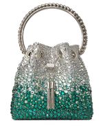 Jimmy Choo sac seau Bon Bon à ornements en cristal - Argent