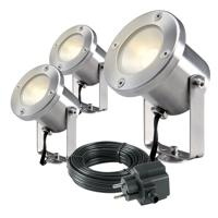 GardenLights Tuinspots 12 volt Catalpa set 3 spots 4121603