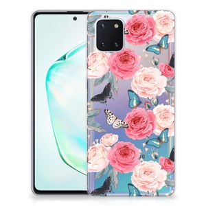 Samsung Galaxy Note 10 Lite TPU Case Butterfly Roses