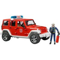 Jeep Wrangler Unlimited Rubicon brandweerauto Modelvoertuig - thumbnail