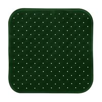 Douche/bad anti-slip mat badkamer - rubber - groen - 54 x 54 cm - vierkant