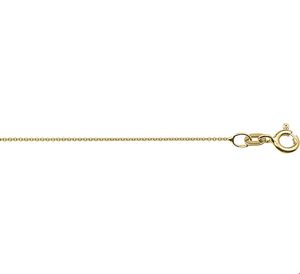 TFT Collier Geelgoud Anker 0,8 mm x 42 cm