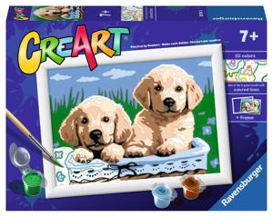 Ravensburger creart serie E cute puppies