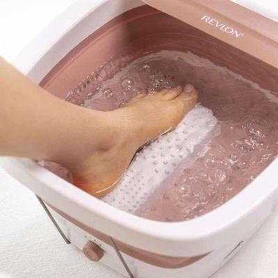 REVLON RVFB7034E Ultimate Foot Spa - Thalasso Opvouwbaar en compact voetenbad - 3 temperaturen - Bubbelfunctie