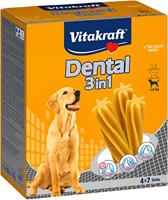 Vitakraft,Multipack Dental 3in1,M,4x180g,hond,NVT