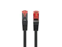 LANBERG Kabel DE Red Cat.6 FTP LSZH CU 10M Negro Fluke Passed