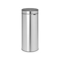 Brabantia touch bin afvalemmer 30 liter matt steel