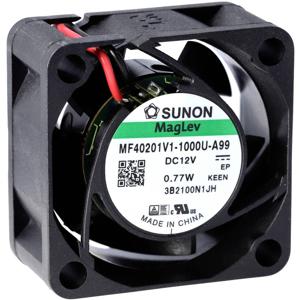 Sunon MF40202VX-1000U-A99 Axiaalventilator 24 V/DC 18.34 m³/h (l x b x h) 20 x 40 x 40 mm