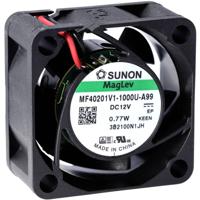 Sunon MF40202VX-1000U-A99 Axiaalventilator 24 V/DC 18.34 m³/h (l x b x h) 20 x 40 x 40 mm - thumbnail