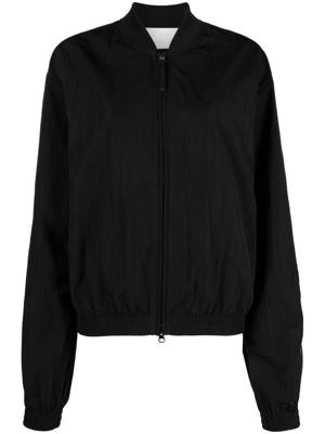 Reebok Bomberjack met gestreept detail - Zwart