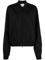 Reebok Bomberjack met gestreept detail - Zwart