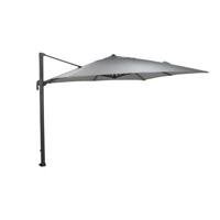 Garden Impressions Hawaii Big Pole parasol 350x350-d. grijs - l. grijs