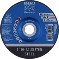 PFERD 69220473 E 150-4,1 SG STEEL Afbraamschijf gebogen Diameter 150 mm Boordiameter 22.23 mm Staal 10 stuk(s) - thumbnail