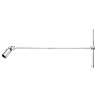 KS Tools 517.1133 T-greep bougiesleutel, 18 mm