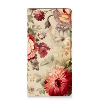 Smart Cover voor Samsung Galaxy A51 Bloemen - thumbnail