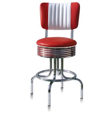 Barkruk Retro BS-28-66CB Rood 66 cm Barkruk Retro BS-28-66CB Rood 66 cm