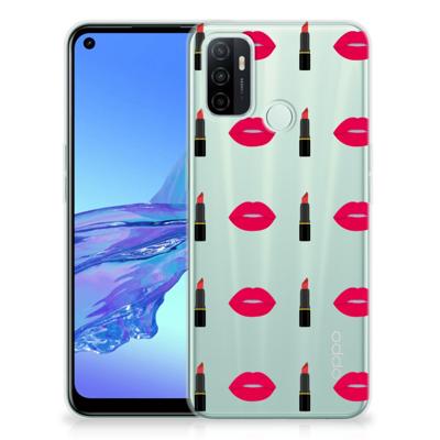 OPPO A53s | A53 TPU bumper Lipstick Kiss OPPO A53s | A53 TPU bumper Lipstick Kiss