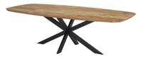 DTP Home Eettafel Evo Deens ovaal, Teakhout, 260 x 110cm - Bruin - thumbnail