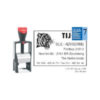 Tekststempel Colop 2300 personaliseerbaar 7regels 44x29mm