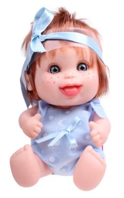 Berjuan babypop Pecosetes meisjes 20 cm vinyl/textiel blauw Berjuan babypop Pecosetes meisjes 20 cm vinyl/textiel blauw