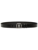 Bally ceinture à boucle logo Emblem 35 - Noir - thumbnail