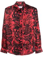 Martine Rose Overhemd met paisley-print - Rood
