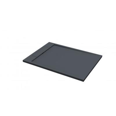Douchebak Decent Rechthoek 120x90x3.5cm Solid Surface Mat Zwart Douchebak Decent Rechthoek 120x90x3.5cm Solid Surface Mat Zwart