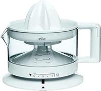Braun TributeCollection Citruspers 1 CJ 3000 WH, Elektrische Citruspers, 20 W, 350 ml, Instelbare Pulpregeling, Vaatwasmachinebestendig, Wit